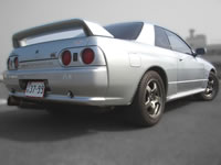 Modified Skyline GT-R : Rear view