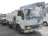 JDM Mitsubishi Truck For Sale 1992 Canter Truck Crane FE317B 4D33 diesel Japan Used Truck MONKY'S INC 