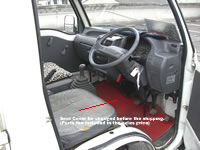 1992 Supercharged Samber 4x4 mini truck : Interior view