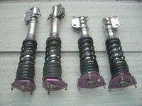 Available Optional Parts : HKS Hyper-Max Coil Over Suspension with Pillow ball Upper Canber Adjustable Plates